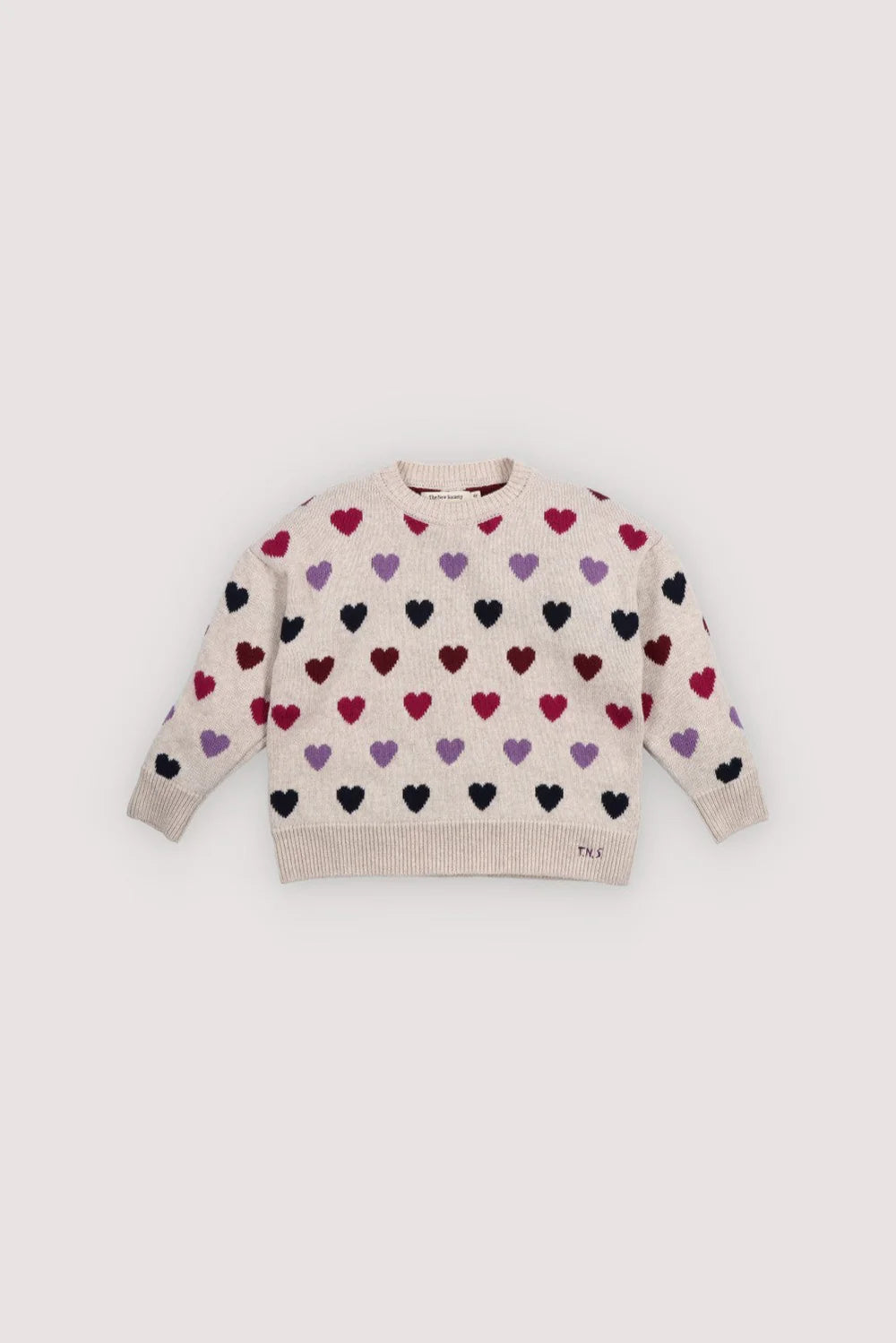Recycled Cashmere & Wool Knit Sweater