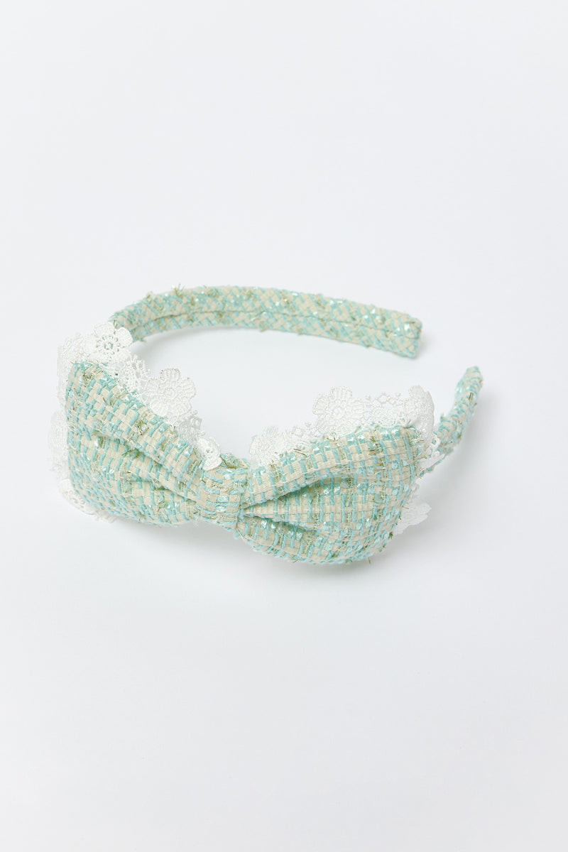 Hairband boucle with bow