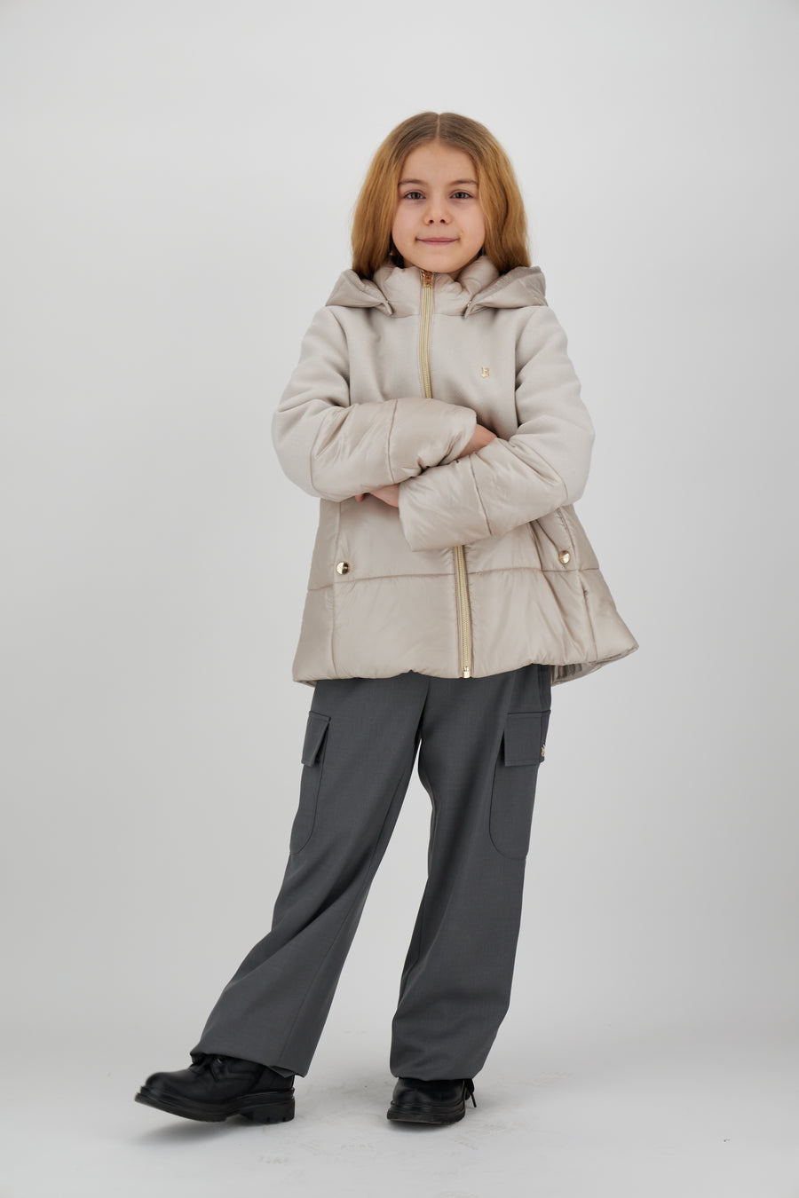 Jacke m Wolleinsatz