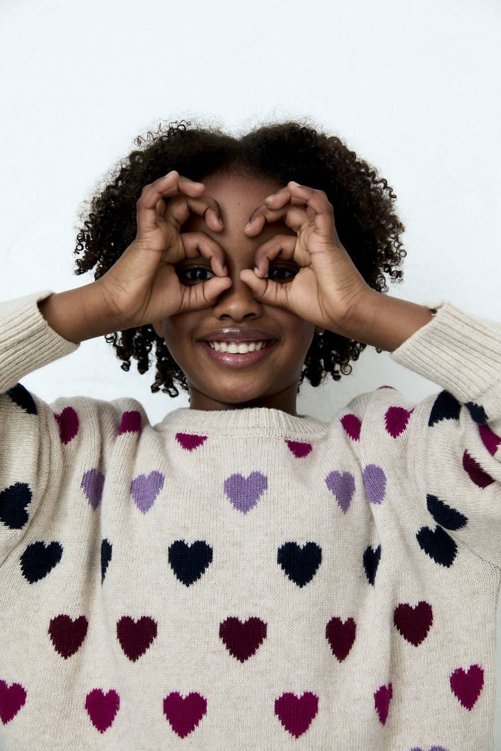 Recycled Cashmere & Wool Knit Sweater