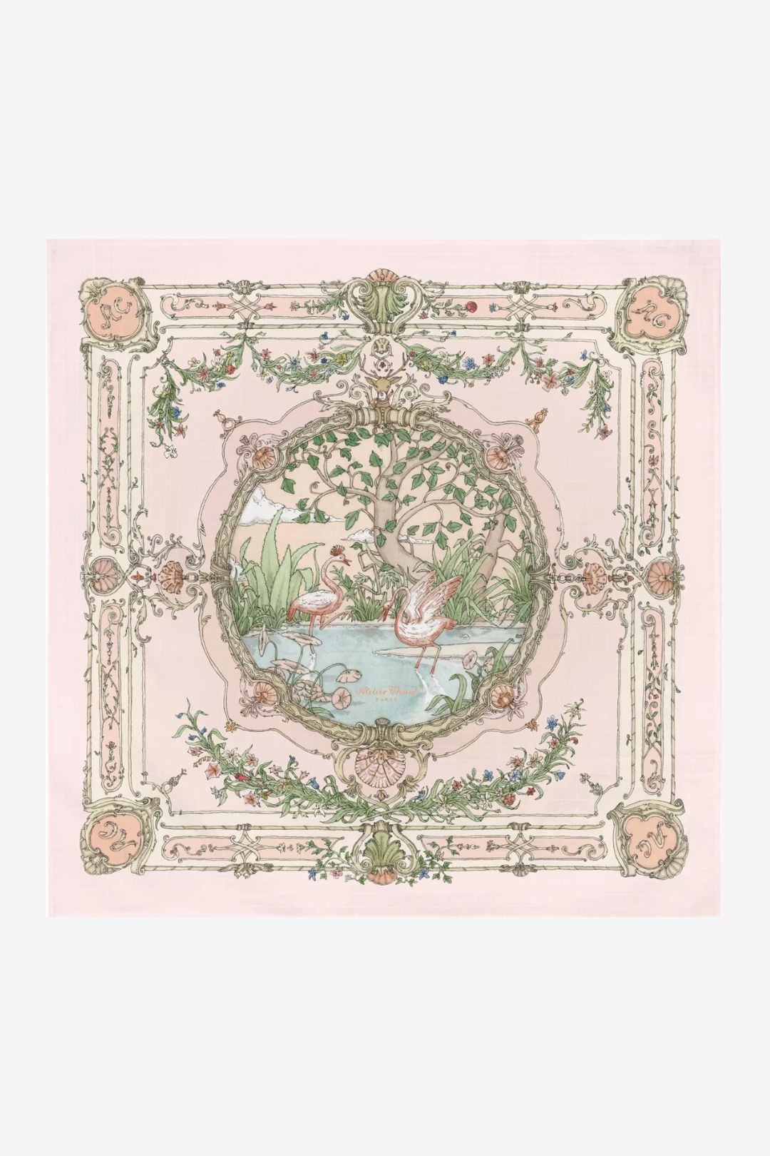 Carré - Tapestry Peachy