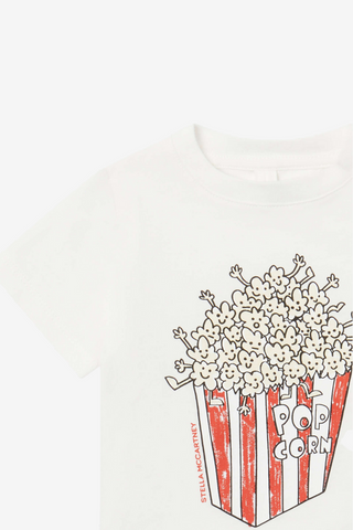 Popcorn Family Print T-Shirt