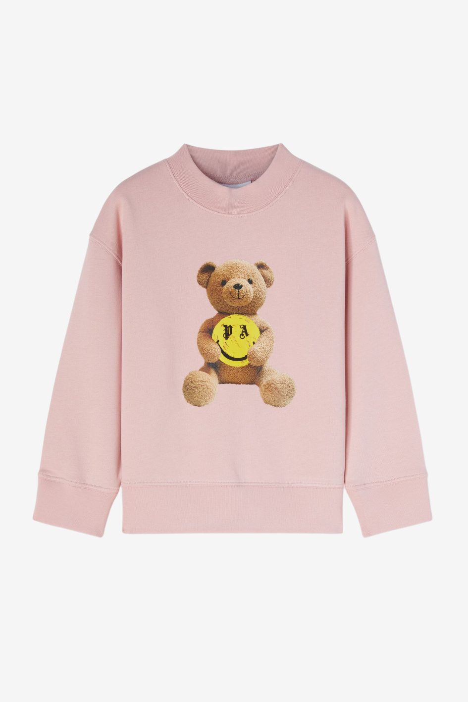Crew-Neck Sweatshirt with Printed Bear