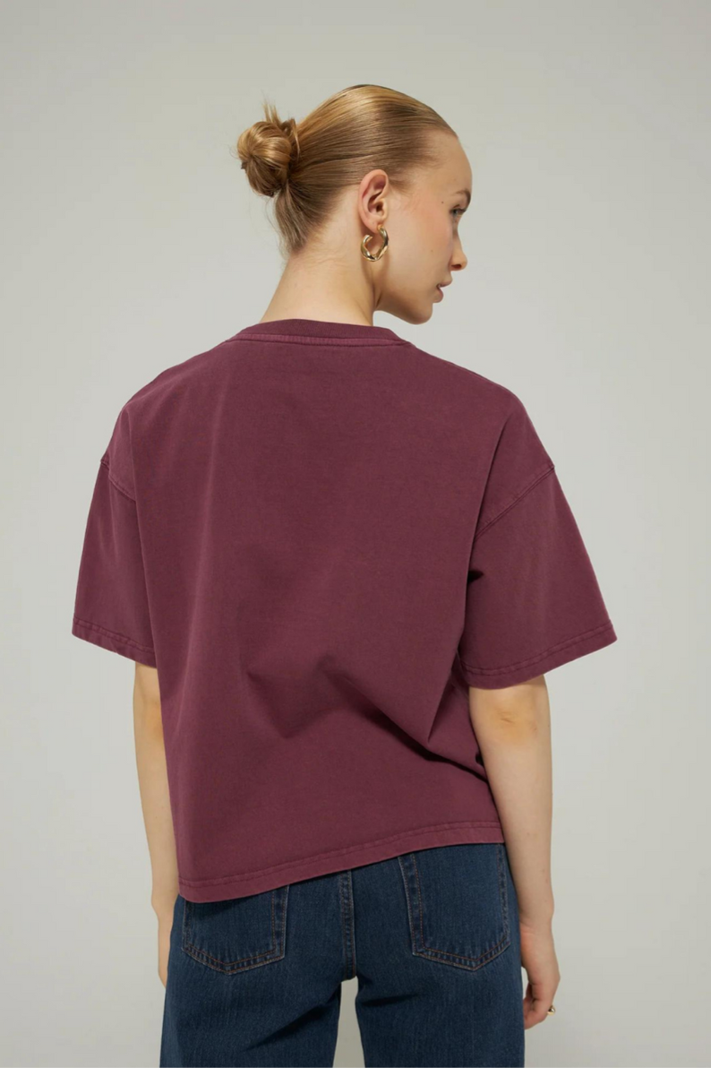 Boxy Garment Dyed T-shirt