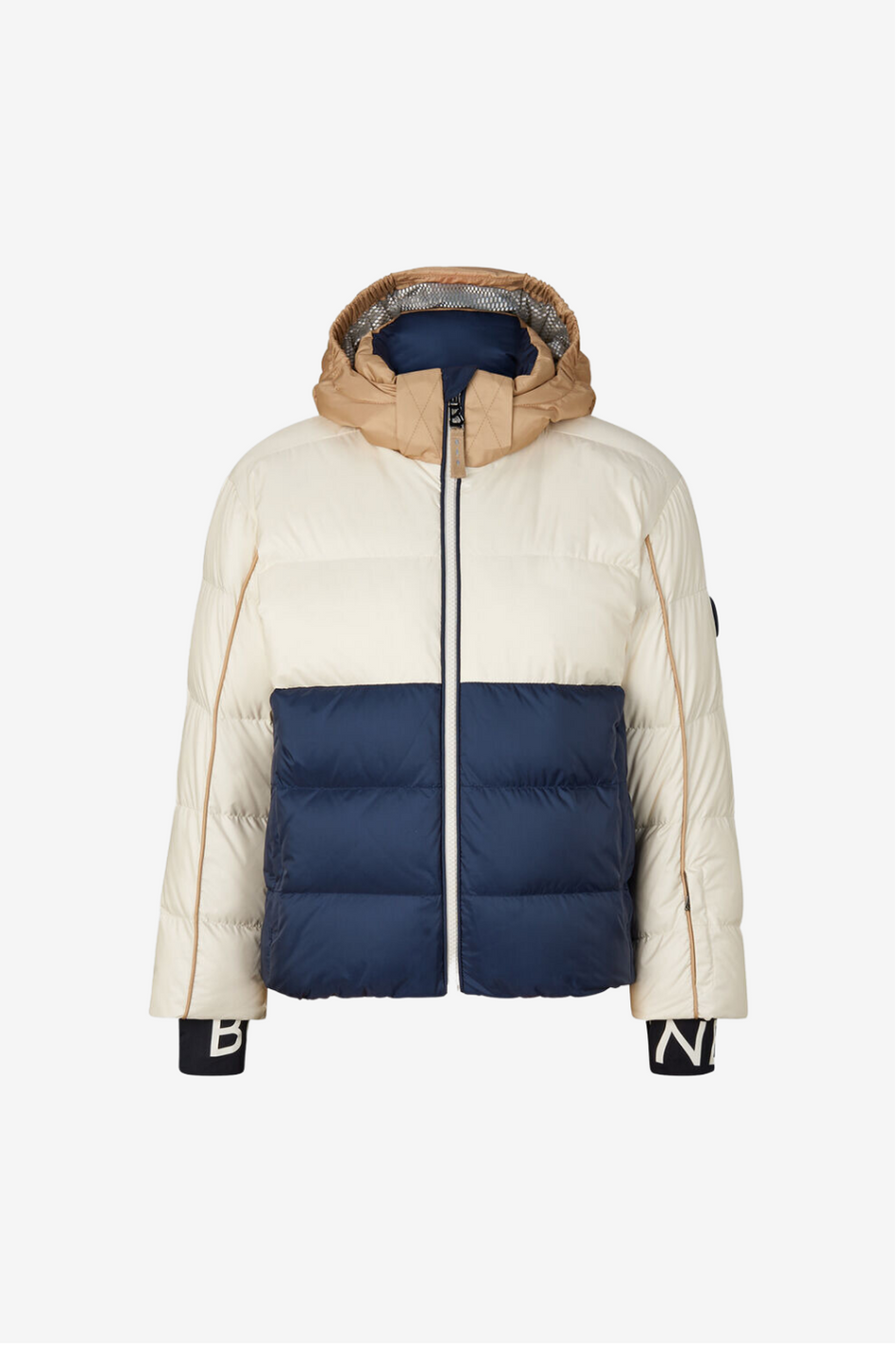 Kids ski-down jacket white Fritz