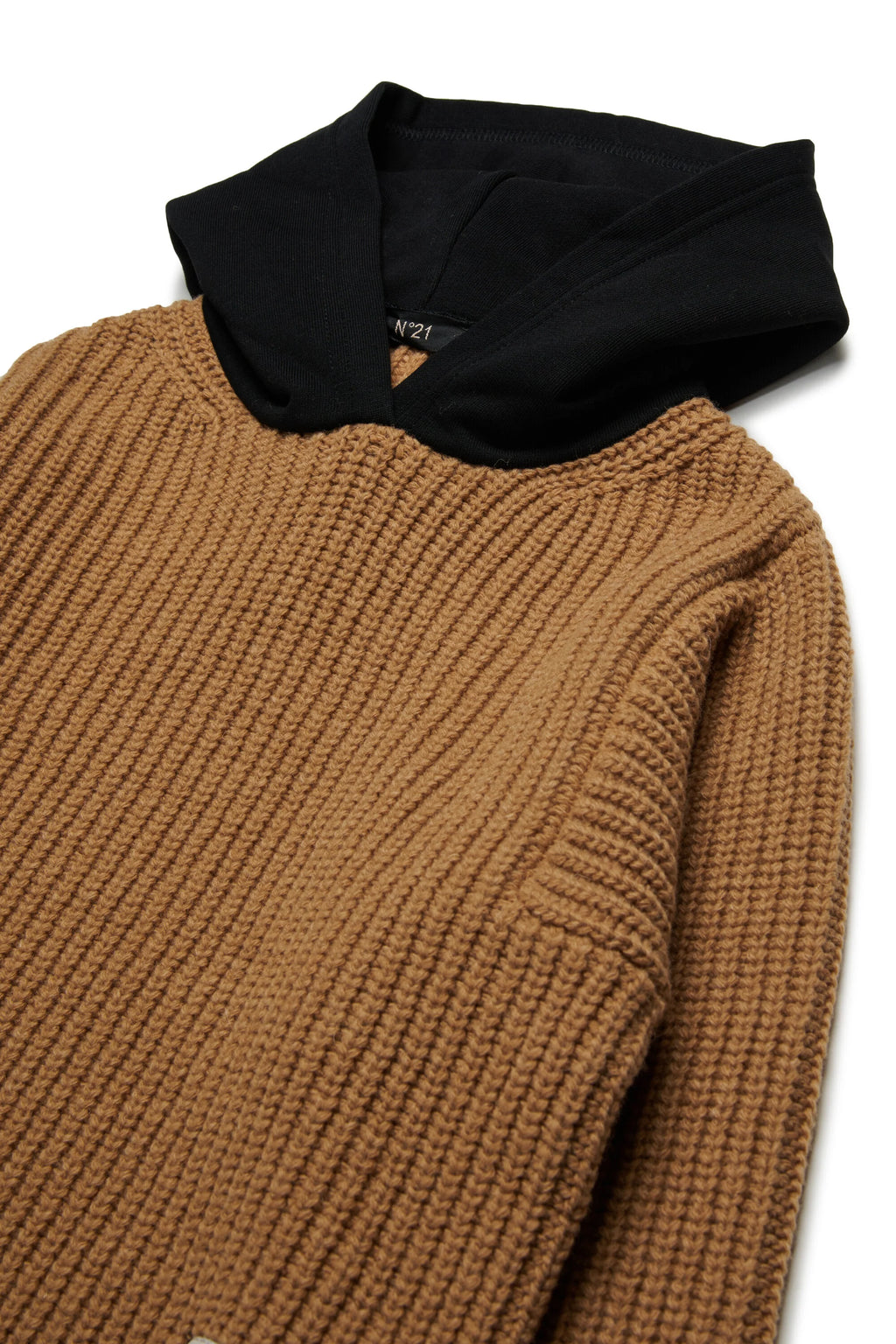 Pullover mit Kontrastkapuze