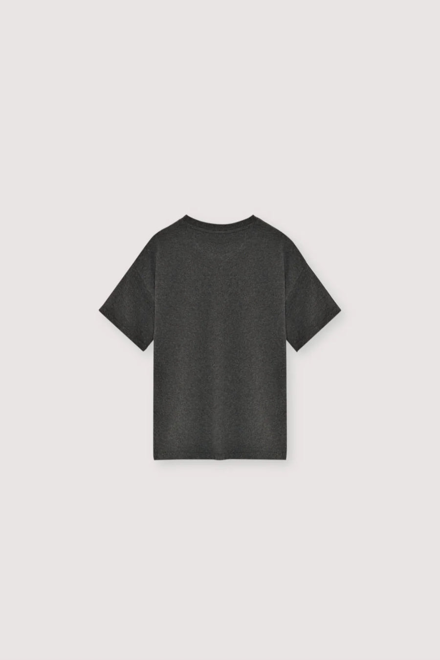 T-shirt with Large Contrasting Logo
