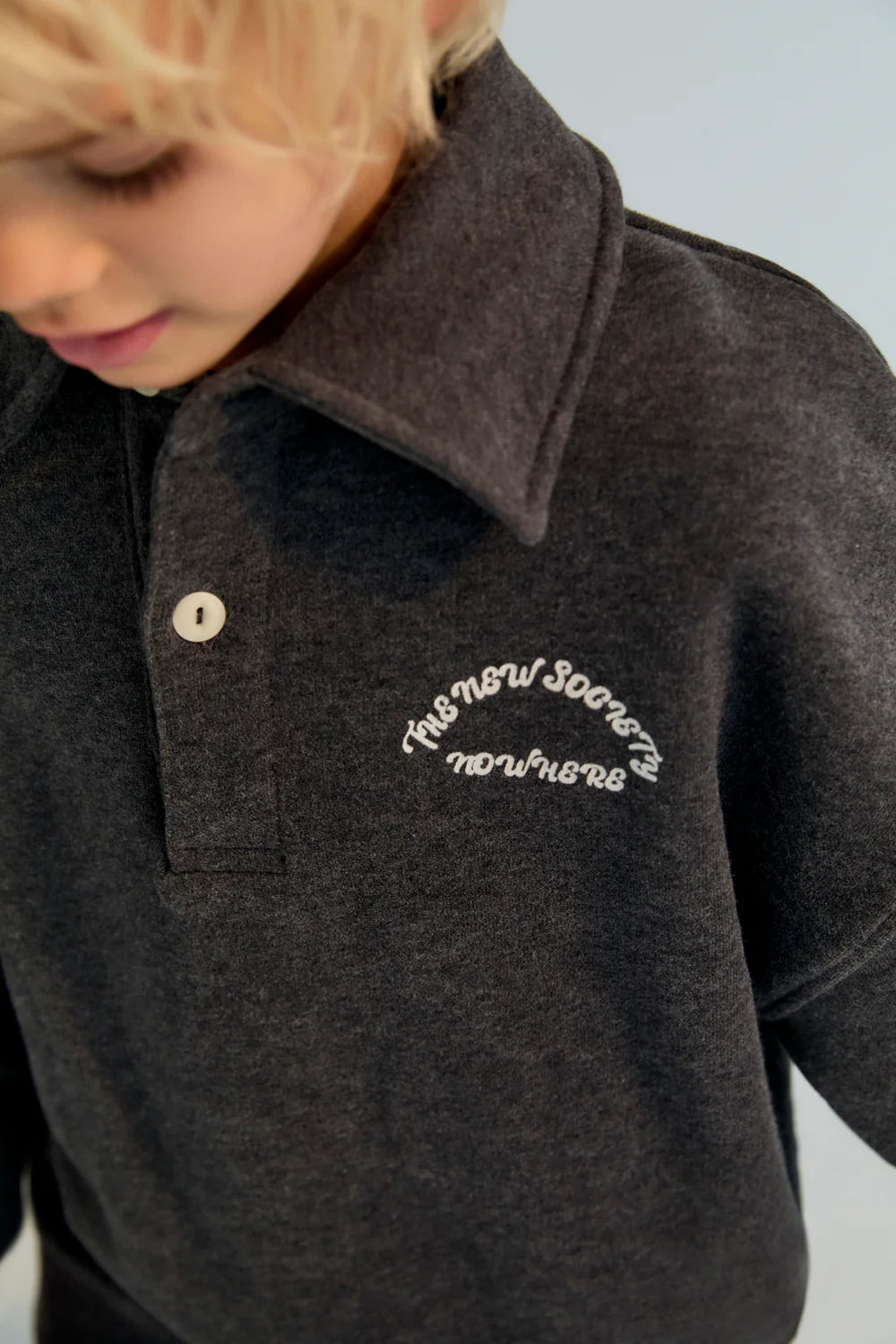 Brushed Fleece Polo