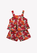 Floral Peplum Set