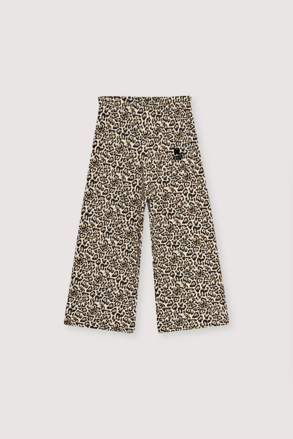 Leopard Print Fleece Joggers