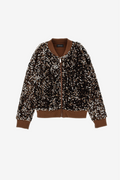 Sequin Bomber Jacket