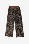 Sequin Wide-Leg Pants
