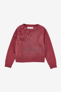 Appliqué Knit Sweater