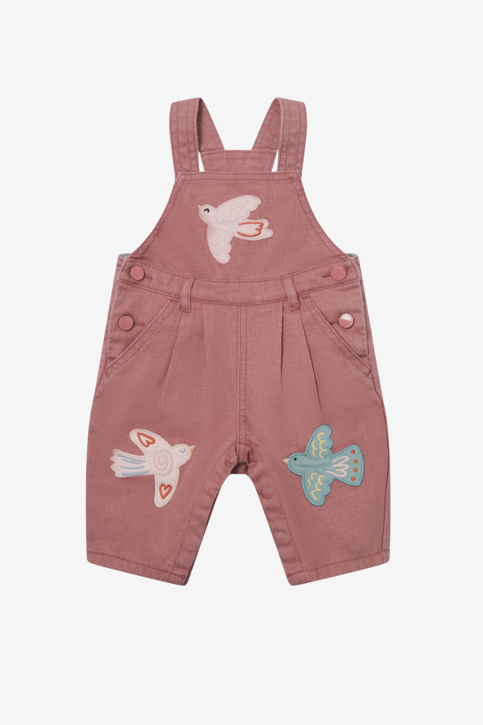 Baby denim dungarees