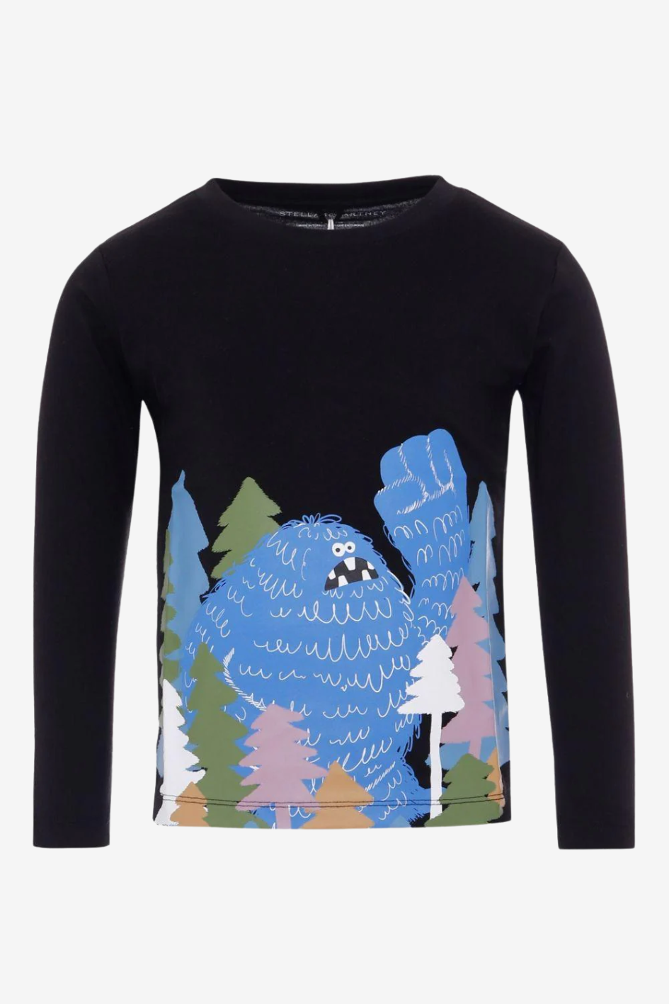 Kids Longsleeve Forest Monster Print