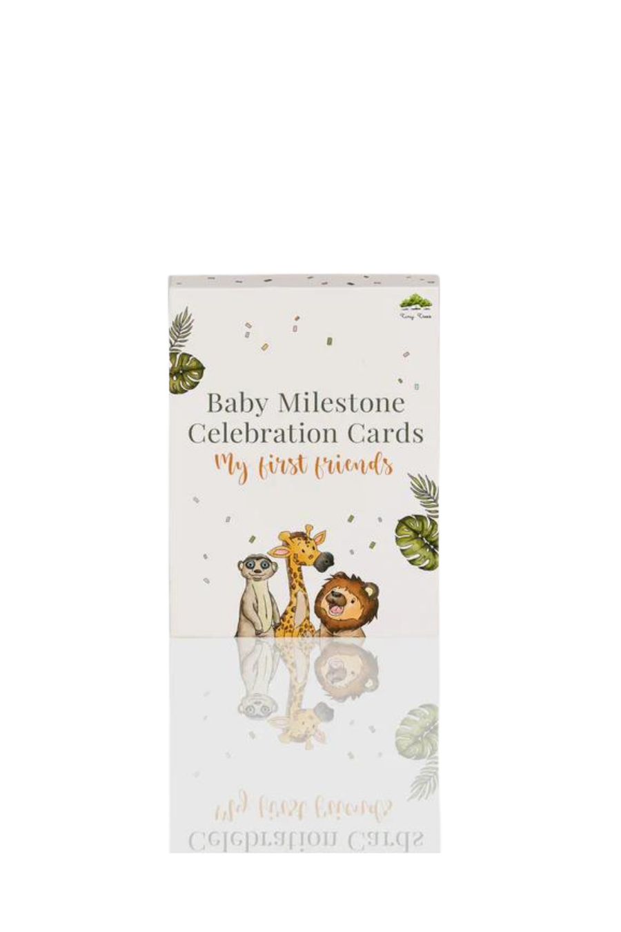 Baby Milestone Card my First Friends, Englisch