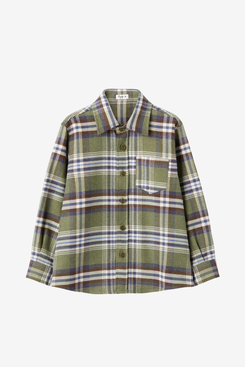 Cotton flannel shirt