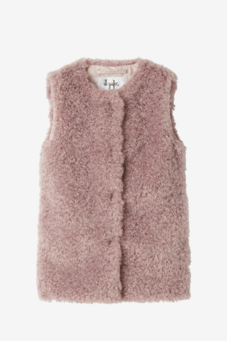 Eco-fur vest