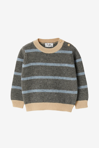 Sweater with stripes