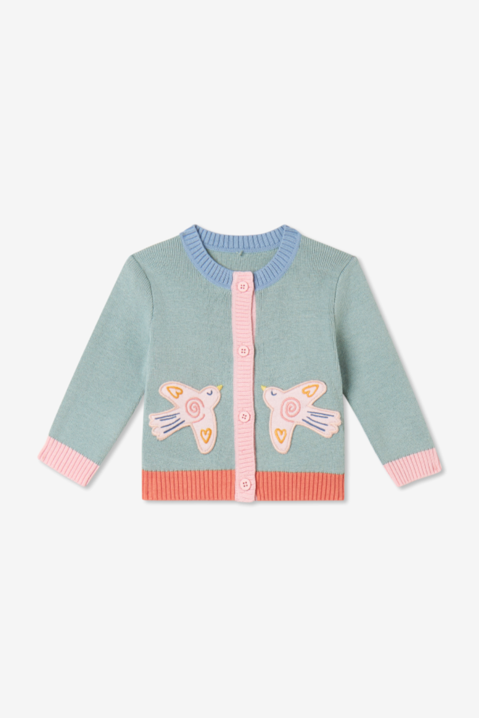 Dove Embroidered Cardigan