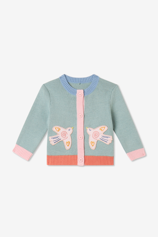 Dove Embroidered Cardigan