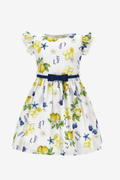 Lemon Belted Dress