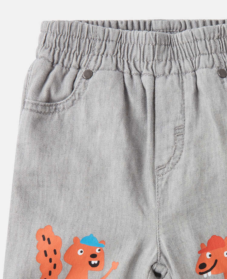 Baby Pants Squirrel Print