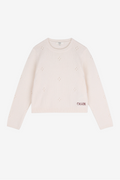 Pointelle Knit Sweater