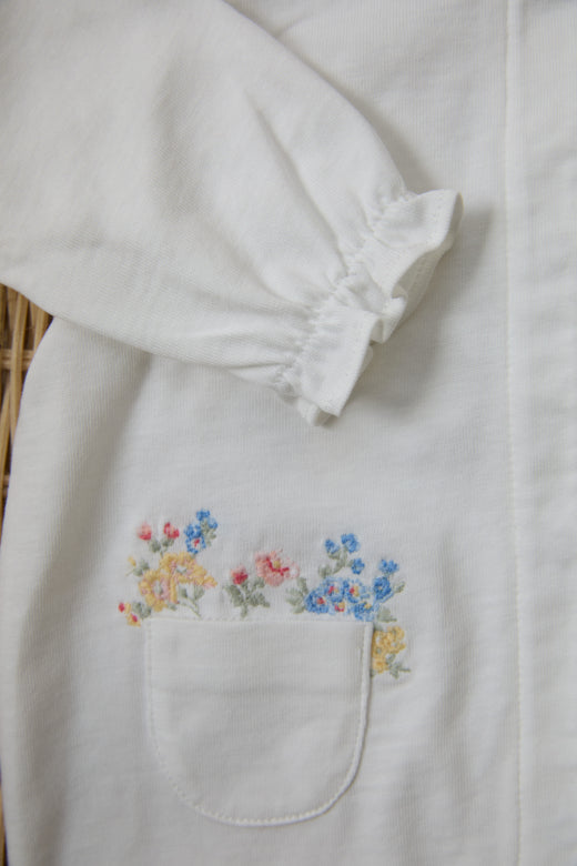 Pyjama with embroidery