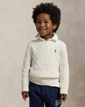Cable-Knit Cotton Jumper