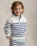 Striped French Terry Sweatshirt