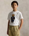 Polo Bear Cotton Jersey T-Shirt