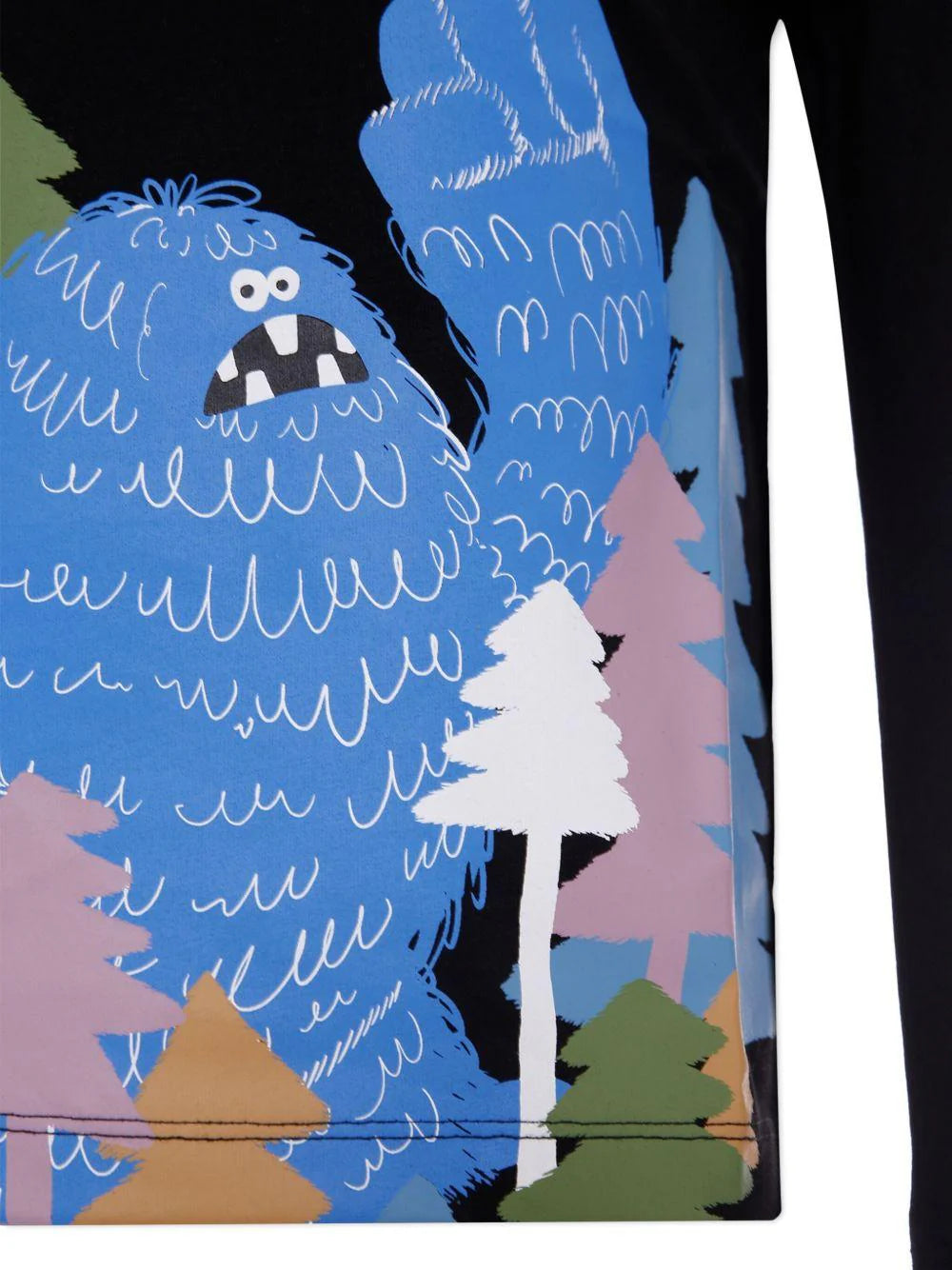 Kids Longsleeve Forest Monster Print