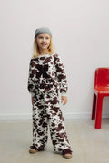 Jogging Cow Print