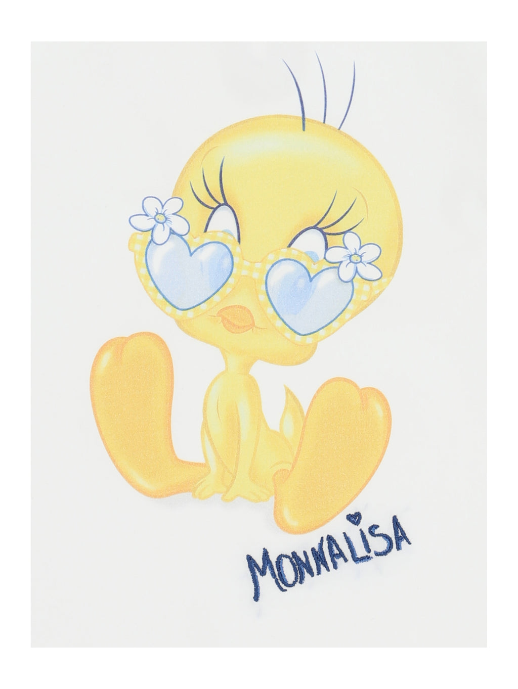 Baby T-Shirt Tweety Print with Glasses