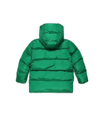 Green Puffy Down Jacket