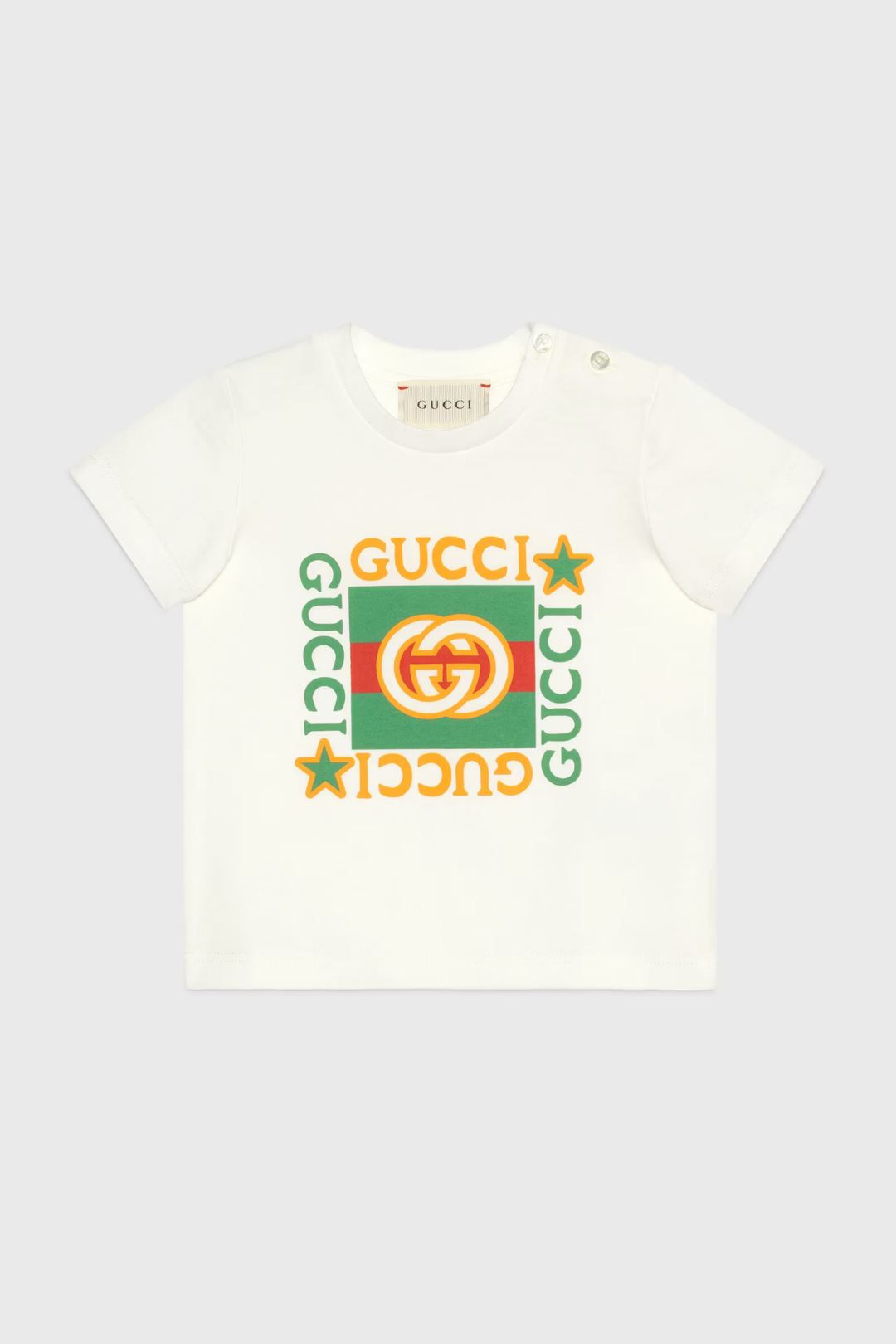 Baby Gucci print T-shirt – Rouge