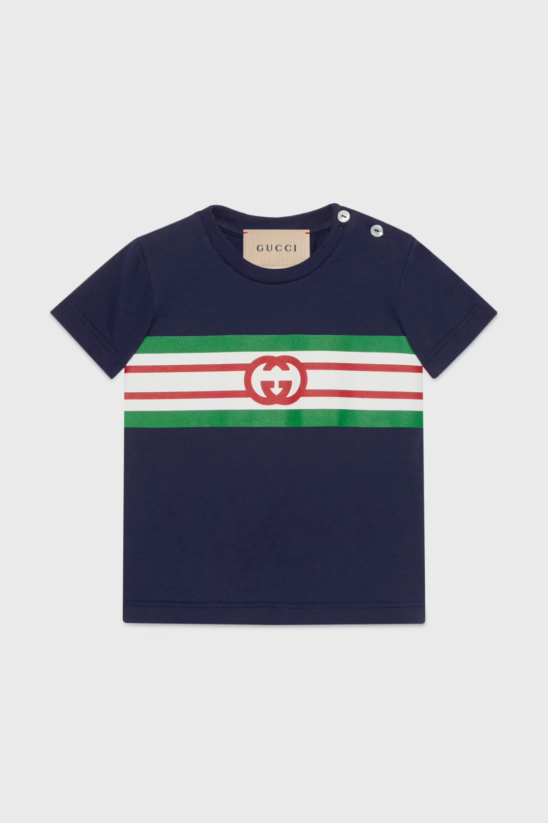 Baby Gucci print T shirt Ballon Rouge
