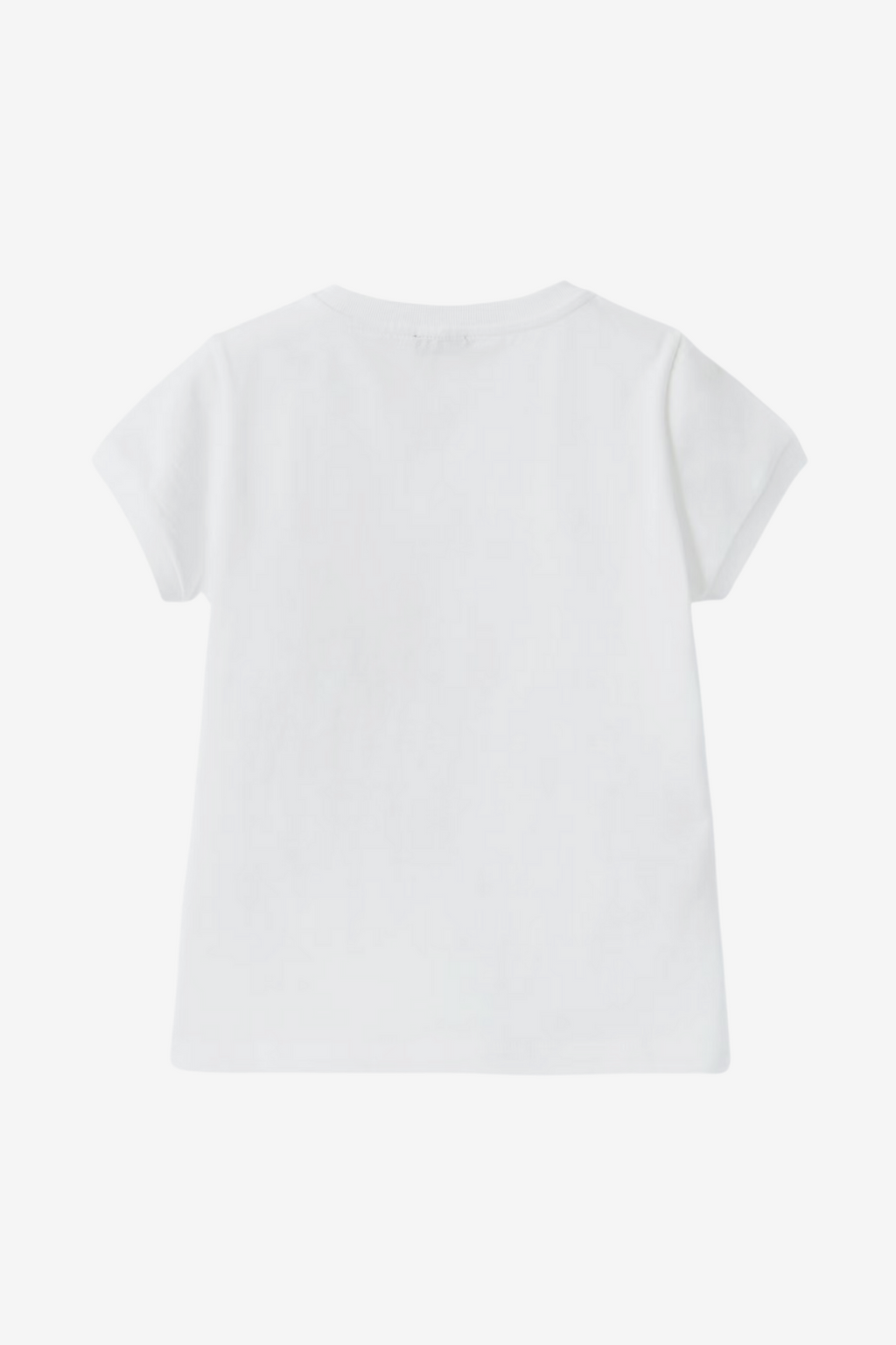 Weißes T-Shirt mit Mädchen