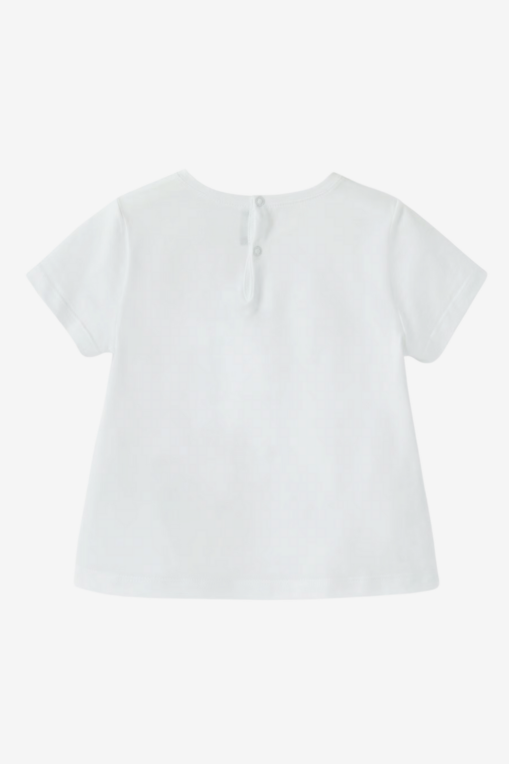Ausgestelltes T-Shirt mit Blumenkind