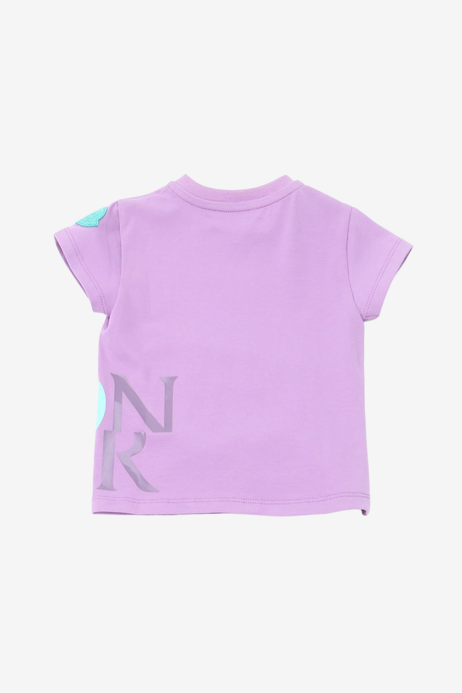Purple Baby T-shirt multicolour Logo Print