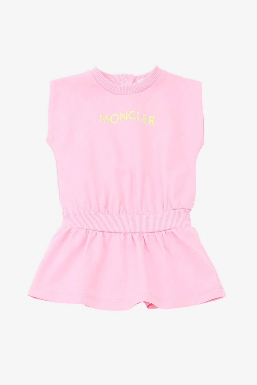 Pink Baby Tennis Dress Moncler Logo