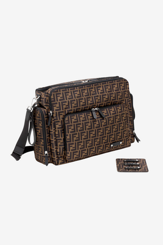 Mama Bag with Fendi Logo all Over