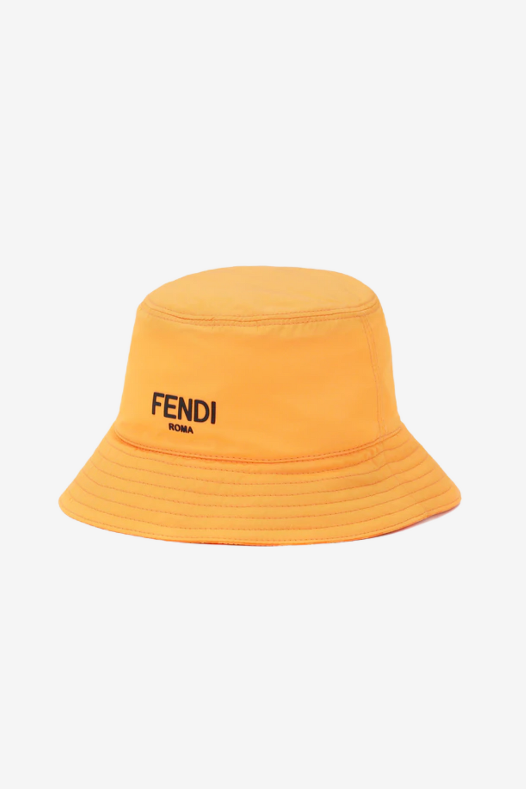 Orange Fisher Hat Reversible
