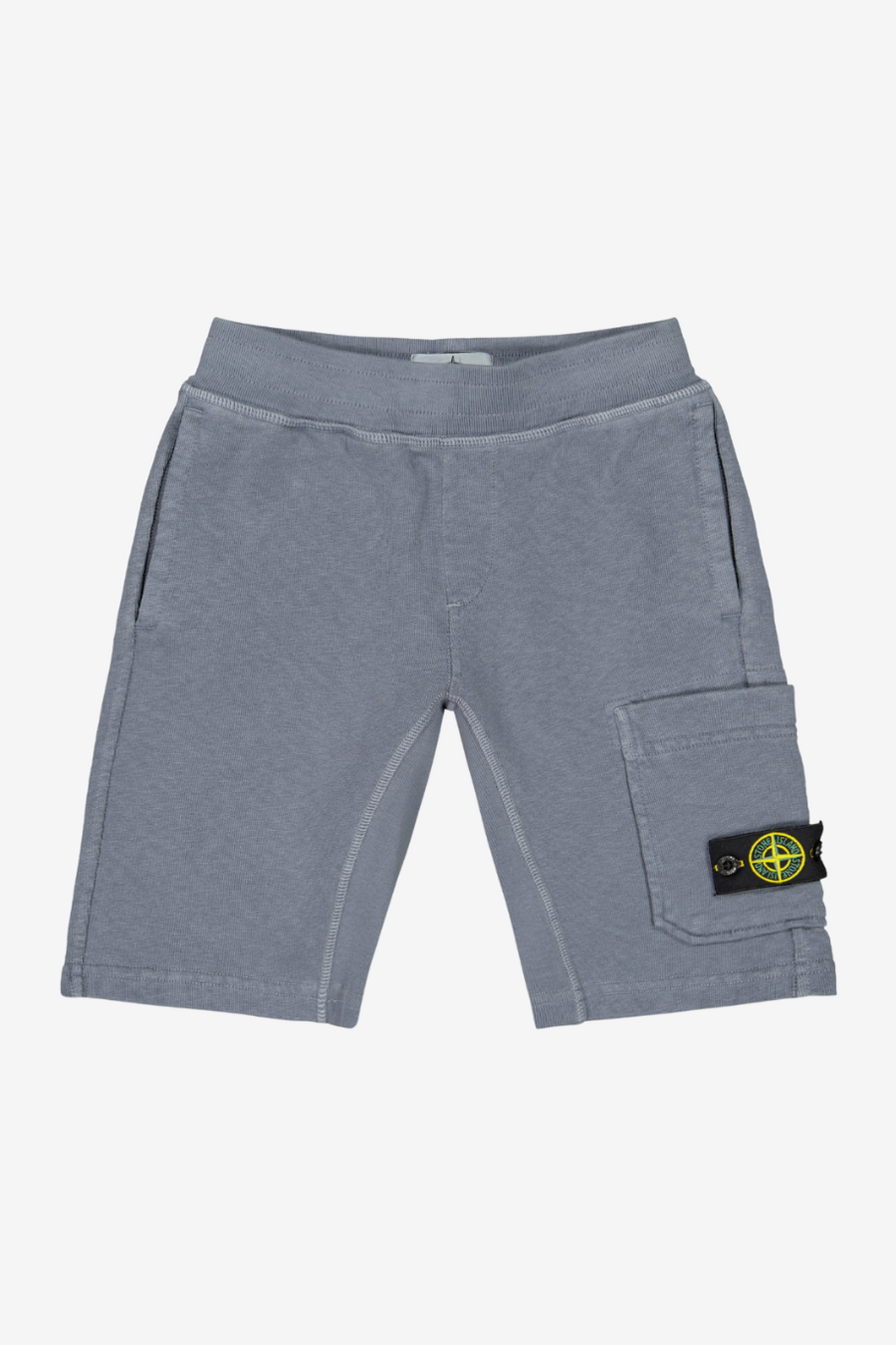 Fleece Shorts with Pocket and Patch