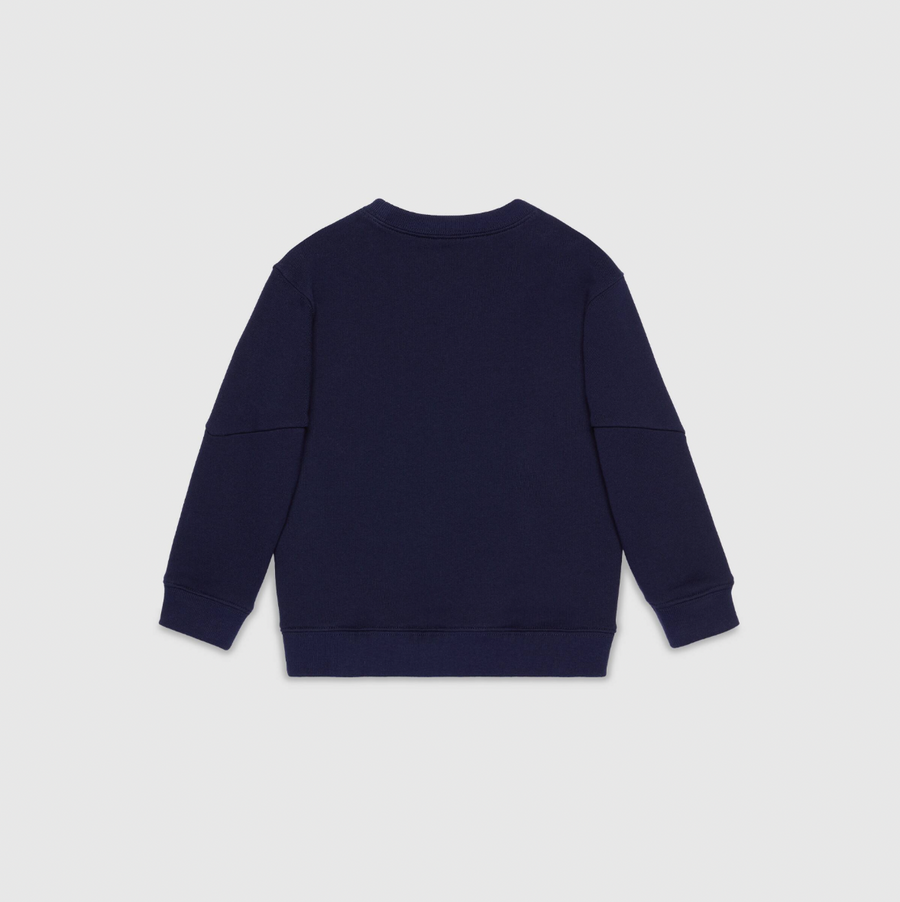 Kinderpullover aus gefilzter Baumwolle