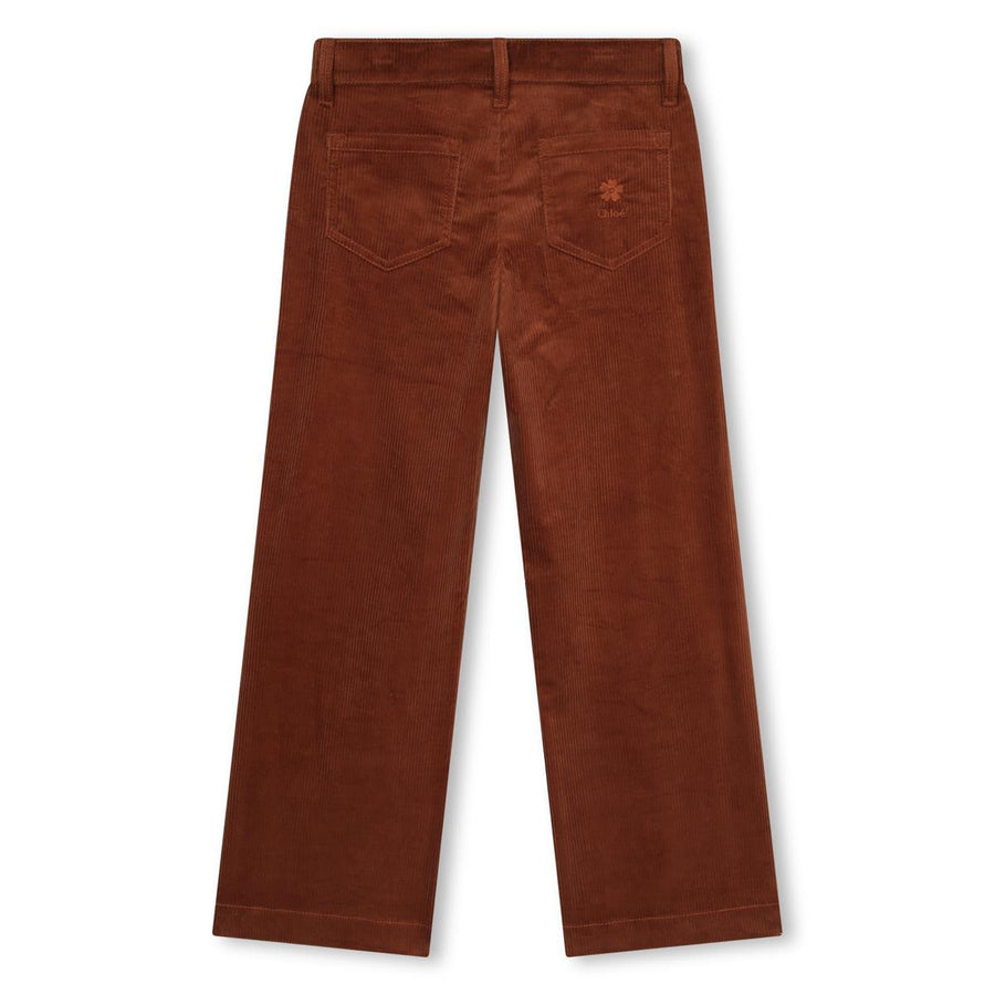 Brown Velours Pants
