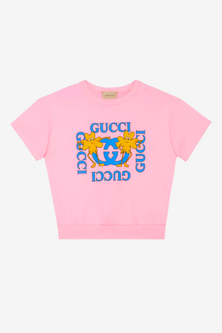 Children's cotton printed T-shirt