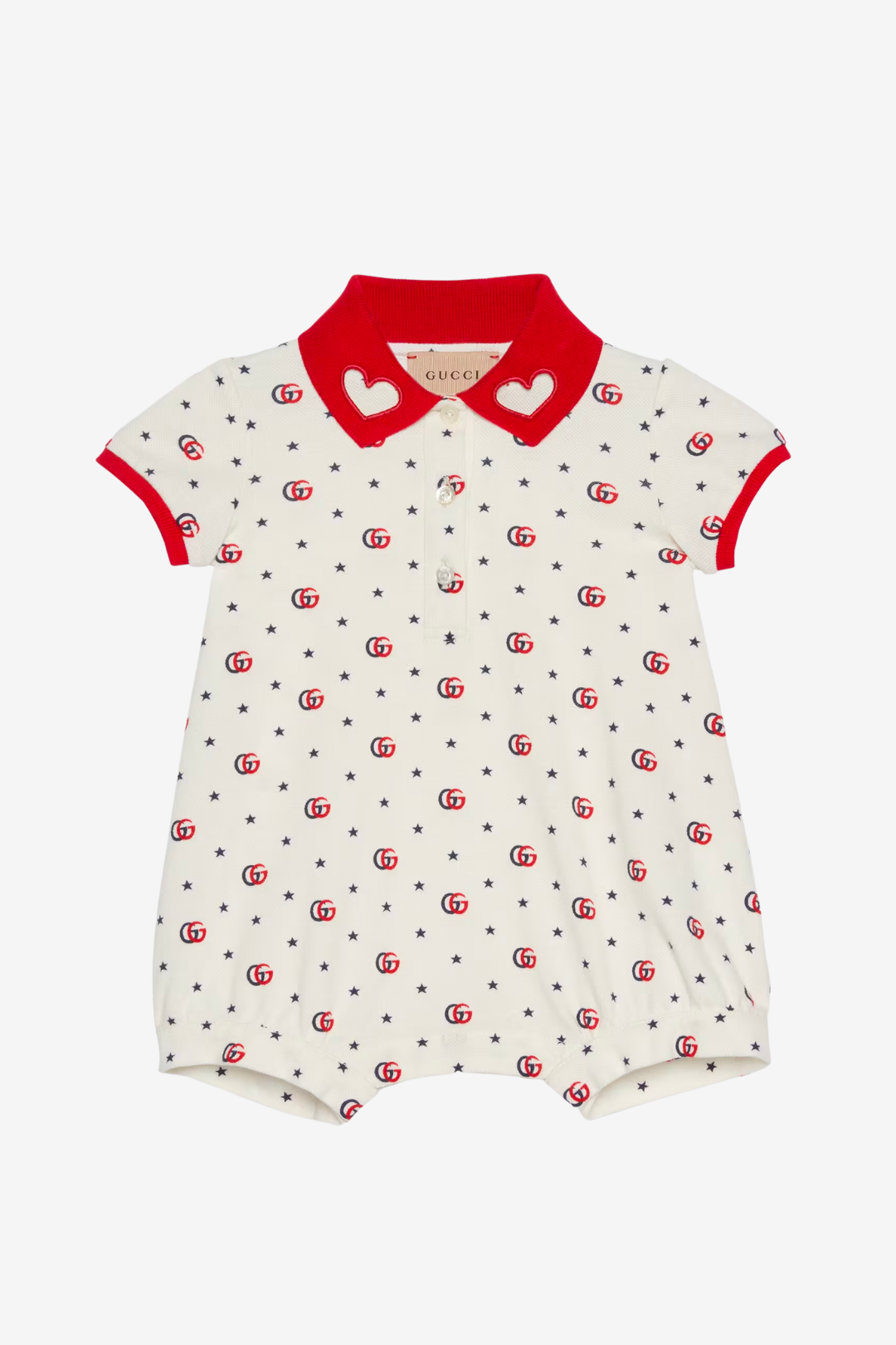 Baby Double G cotton one-piece