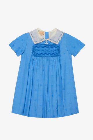 Children's Double G viscose dress
